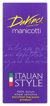 Davinci Cannelloni-Manicotti Pasta, 8 oz