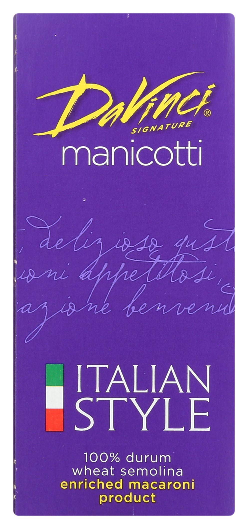Davinci Cannelloni-Manicotti Pasta, 8 oz