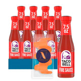 Taco Bell Taco Bell - Lavinia Essentials Bundle: 8-Pack of Fire Sauce, 7.5 oz Glass Bottle + 1 Utility Prop