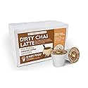 Dirty Chai Latte Coffee Pods, Espresso Chai Single Serve Pod, Medium Roast Coffee with Natural Chai & Vanilla Flavor, Single Serve Pods, 12 count