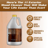 DeckGeneral Heavy Duty Deck Cleaner 4018 - Eco-Friendly Wood Deck Cleaner, fence cleaner, outdoor furniture cleaner, composite cleaner, for wood- 1