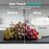 EASLIF Fruit and Vegetable Washing Machine, 2026 New Wireless Waterproof Fruit & Vegetable Cleaner Device, Titanium Electrolysis Automatic Veggie