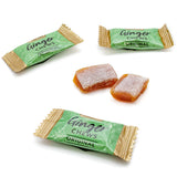 Ginger Candy Chews for Nausea Relief 1 lb - 100% Natural Original Flavor, Individually Wrapped, Bulk