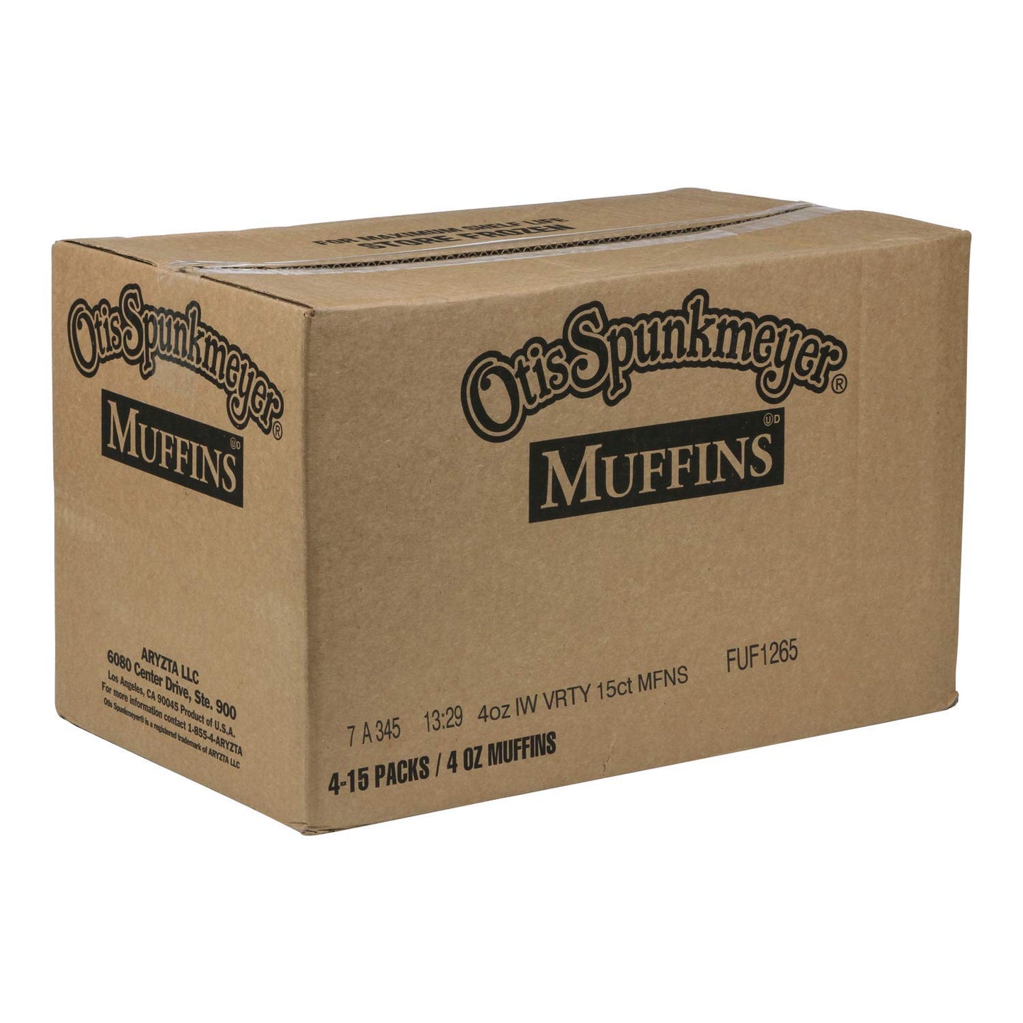 Otis Spunkmeyer Individually Wrapped Mixed Muffin, 4 Ounce -- 60 per case.