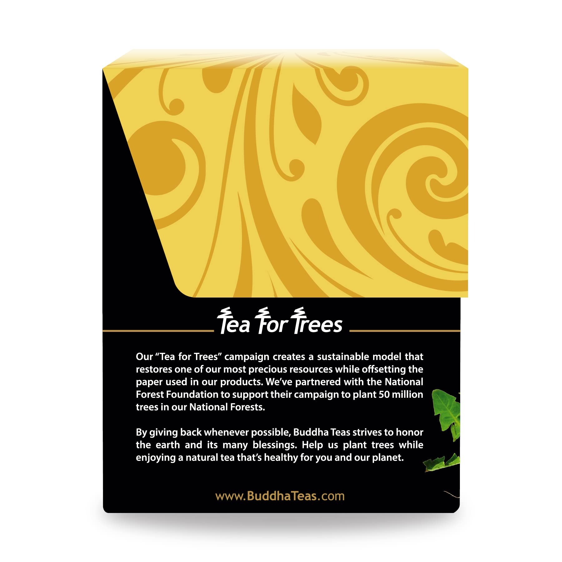Organic Dandelion Root Tea - 18 Bleach-Free Tea Bags - Caffeine-Free Tea with a Rich, Earthy Taste, Natural Source of Vitamins, Minerals