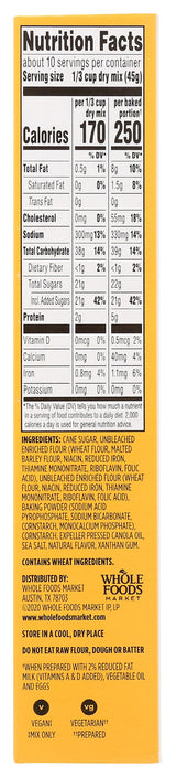 365 by Whole Foods Market, Classic Yellow Cake Mix, 16 Ounce