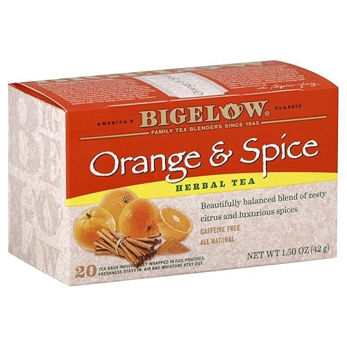 Bigelow Orange and Spice Tea 1.5 OZ(Pack of 2)2