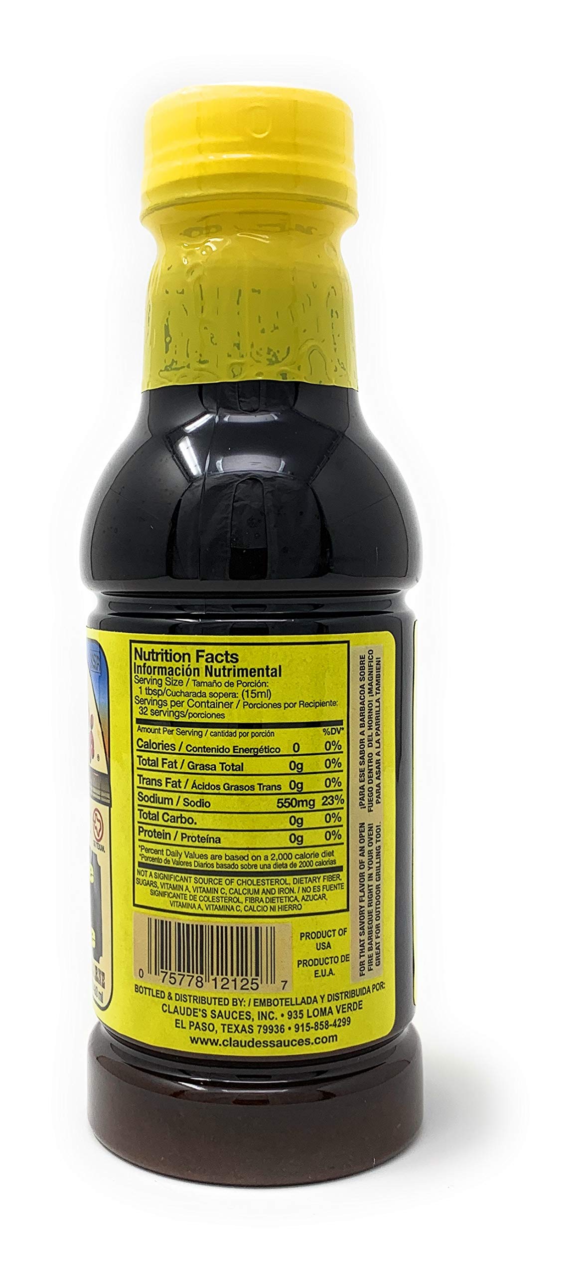 Claude's Sauces Mesquite Barbeque Meat Marinade, 16 FZ
