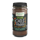 Frontier Co-op Organic Chili Powder, 1.94 oz - For Mexican, Tex-Mex, and Indian Dishes
