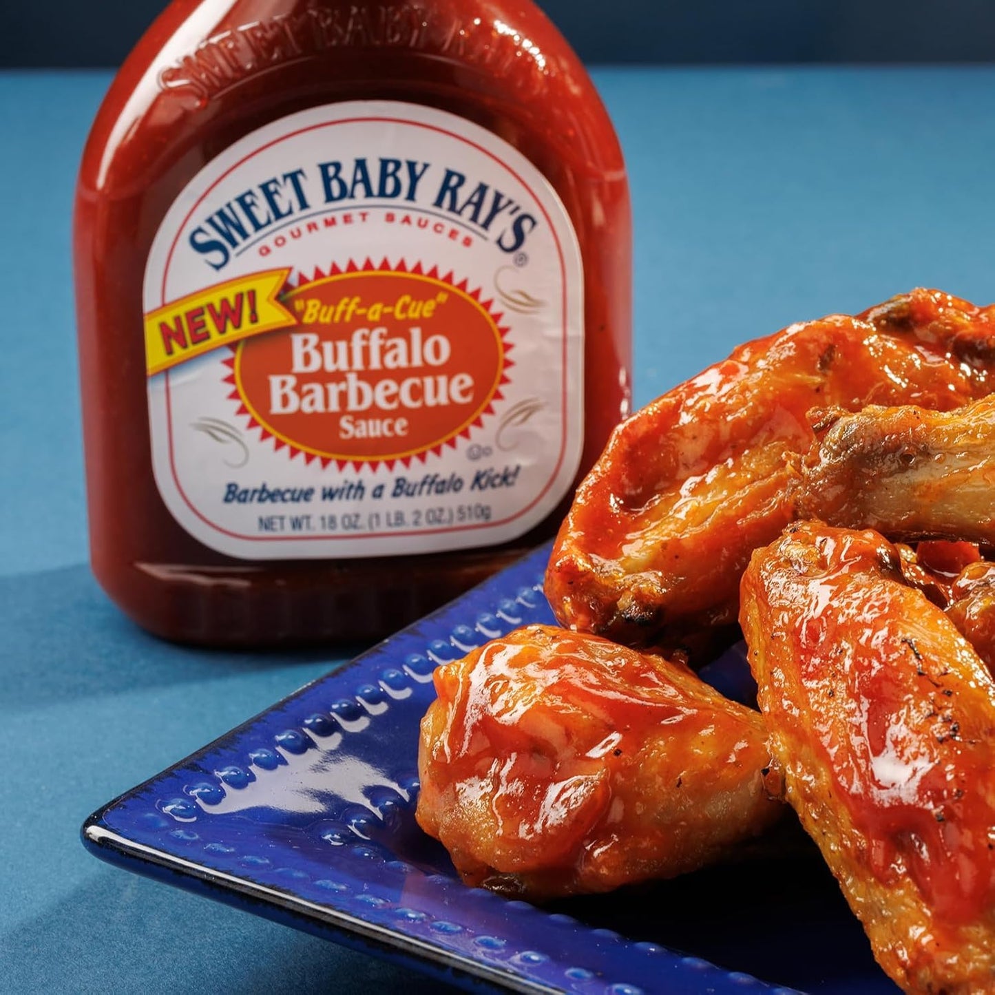 Sweet Baby Ray’s Buffalo Barbecue "Buff-a-Cue", 18 OZ (Pack of 1)