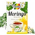 Moringa Té (Moringa Oleifera Tea) - 25 Tea Bags - Vegan, 100% Natural - Premium Therbal Brand