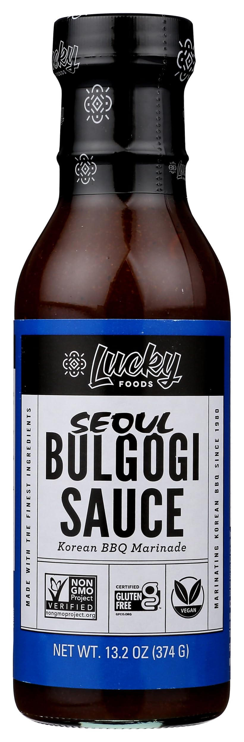 Lucky Foods, Korean BBQ Bulgogi Sauce, 13.2 Ounce