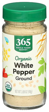 365 by Whole Foods Market, Organic White Pepper Ground, 1.69 Ounce