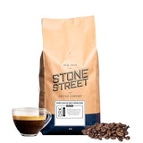 Stone Street Knee Buckling Espresso Beans, High Caffeine Coffee Blend, Dark Roast, Whole Bean, 2 LB