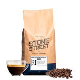 Stone Street Knee Buckling Espresso Beans, High Caffeine Coffee Blend, Dark Roast, Whole Bean, 2 LB