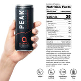 Peak Cocktails Non-Alcoholic Drinks | Alcohol-Free | Adaptogens, Nootropics, Superfoods for Recovery, Calm, Sleep | Ashwagandha, Tart Cherry