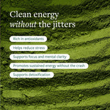 CLEAN Matcha - Ceremonial-Grade Matcha Green Tea Powder
