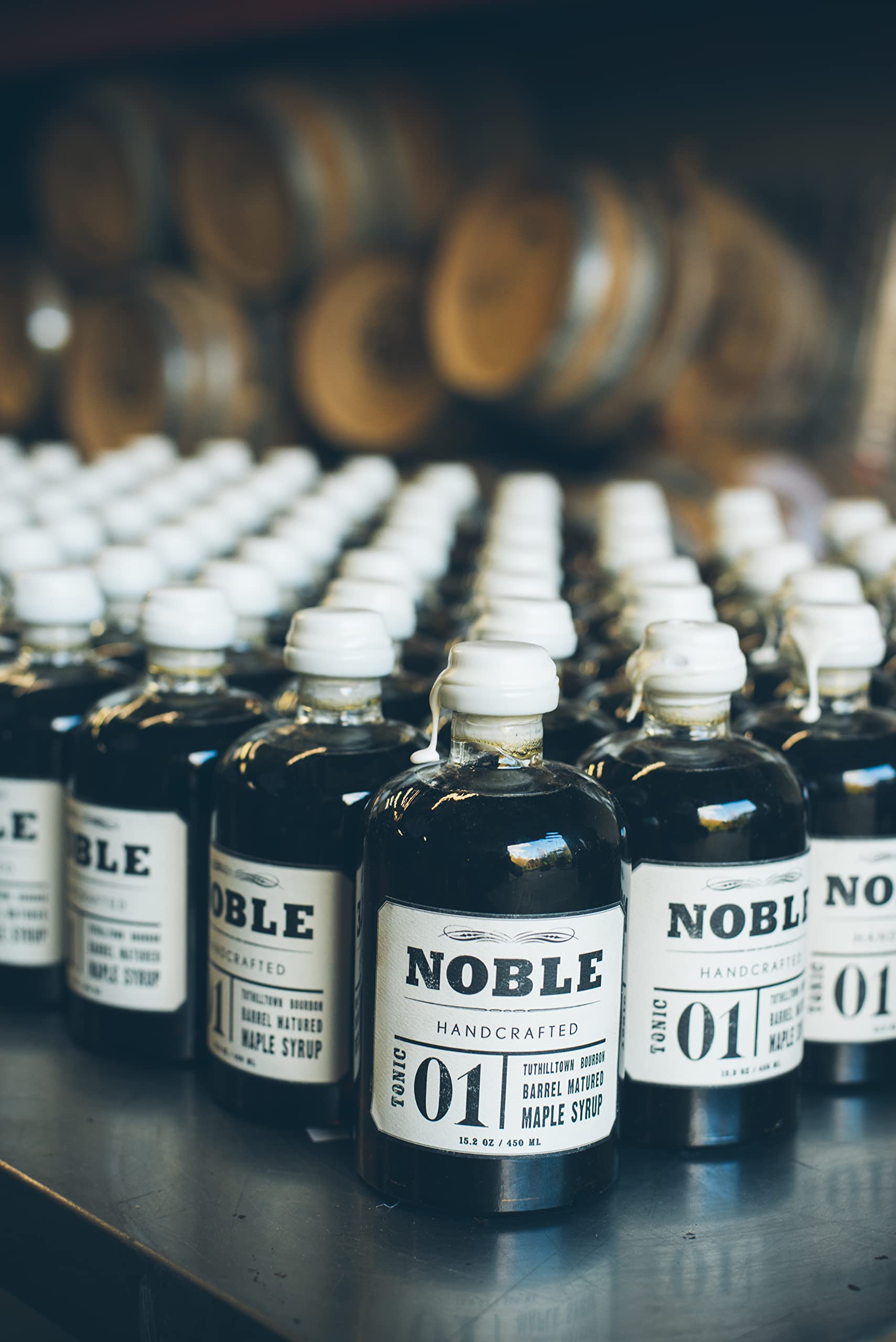 Noble Bourbon Barrel Matured Maple Syrup, 15.2 fl oz