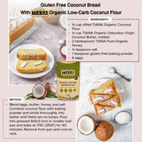 TIANA Fair Trade Organic Coconut Baking Flour 500g