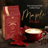 Coffea Flavor Fine Organic Coffee - Maple Ground Coffee Medium Roast | 100% Arabica Coffee| Perfect for Espresso | USDA Certified Organic | Fair Trade