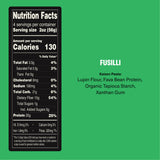 Kaizen Protein Pasta & Rice Variety Pack - Low Carb, High Protein Sampler with Fusilli, Lumache, Rice, Mac & Cheese - Gluten-Free, Keto-Friendly