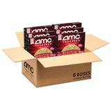 AMC Theatres Microwave Popcorn, Classic Butter, 2.75 oz (6 Boxes, 36 Count), 1.00 Ounce (Pack of 6)