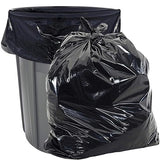 Aluf Plastics 20-30 Gallon 1.2 MIL Black Heavy Duty Garbage Bags - 30" x 36" - Pack of 250 - for Contractor, Outdoor, Construction, & Storage