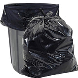 Aluf Plastics 20-30 Gallon 1.2 MIL Black Heavy Duty Garbage Bags - 30" x 36" - Pack of 250 - for Contractor, Outdoor, Construction, & Storage