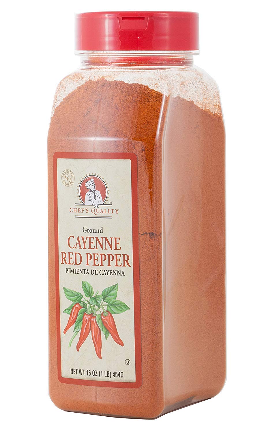 Ground Cayenne Red Pepper Powder Chef's Quality 1 LB (16Oz) - 2 Pack with Stubby Pubby Basting Brush