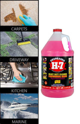 H-7,Degreaser 1 gal,Heavy Duty Cleaner and Degreaser