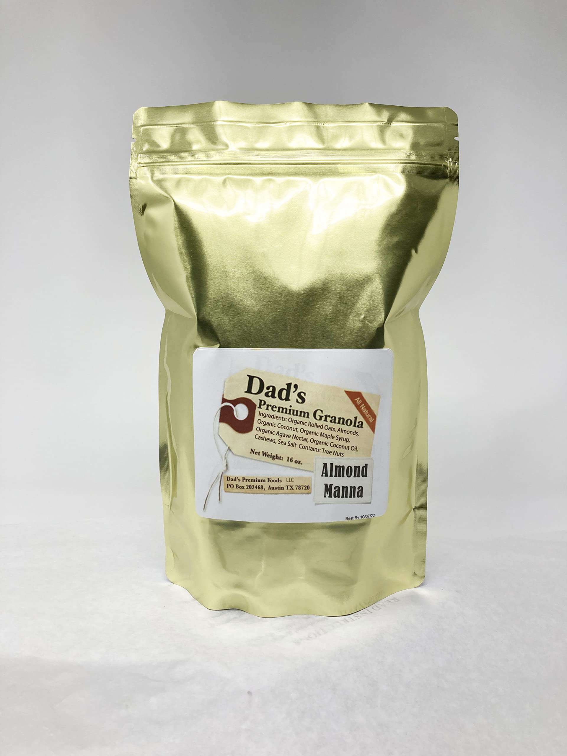 Dad's Granola (Almond Manna, 8 Pack of One Pound Bags)