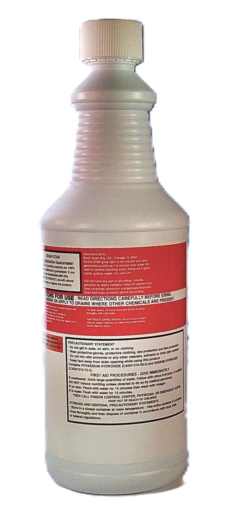 Drainstar Heavy Duty Liquid Drain Pipe Opener (Quart)