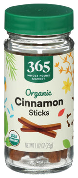 365 by Whole Foods Market, Organic Cinnamon Sticks, 1.02 Ounce