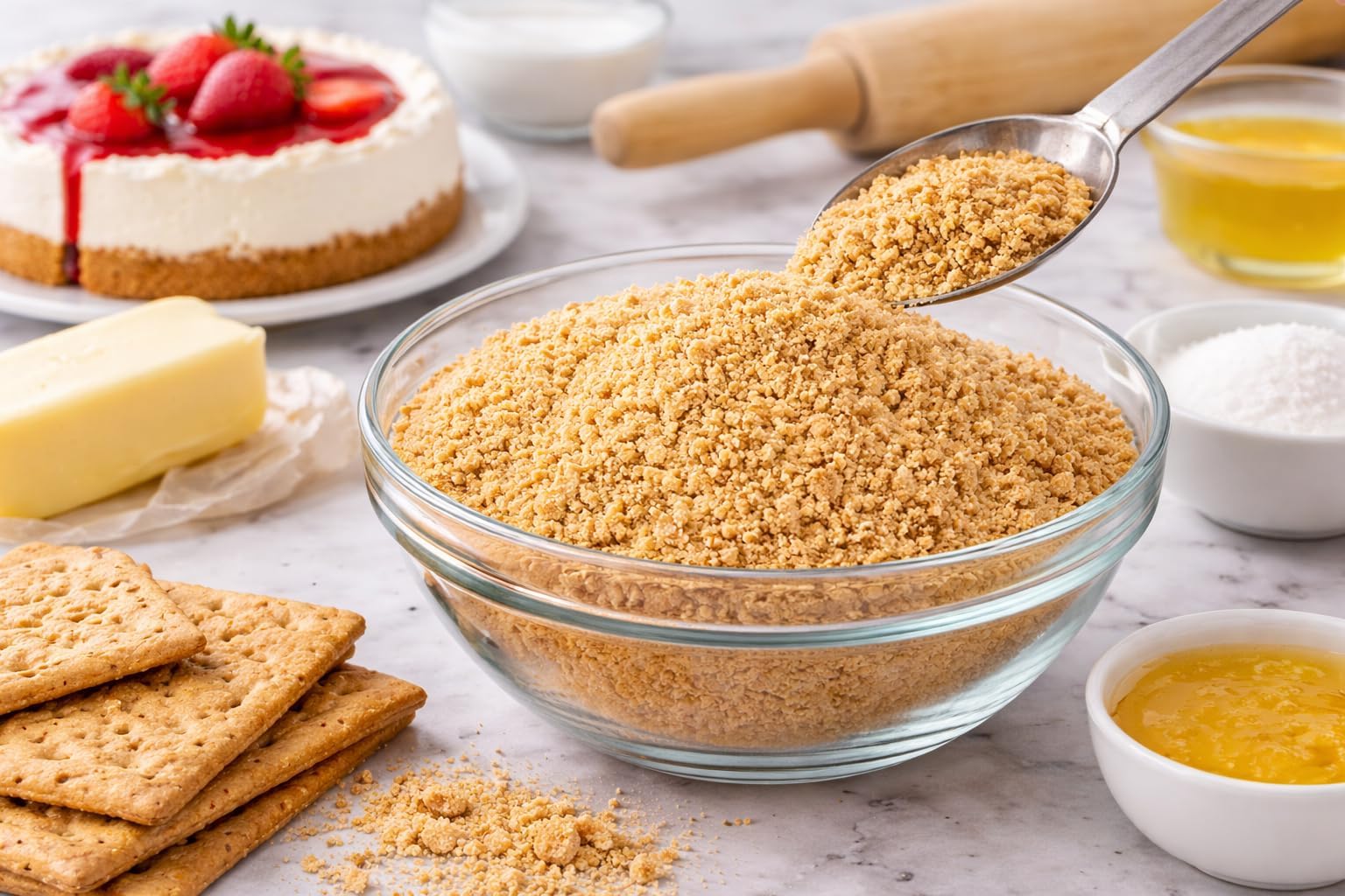 Keebler Graham Cracker Crumbs, Bulk 3 Lb. Bag (Pack of 2)