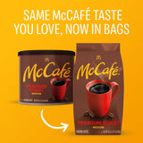 McCafe Premium Roast, Ground Coffee, Medium Roast, Premium Quality, Responsibly Sourced, Kosher Certified, 30oz. Bag
