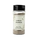 Olive & Vine Garlic Pepper, Bold Flavor, For Seasoning & Marinades, Rich Tradition, Authentic Taste, For Global Recipes (3.2 Ounce)