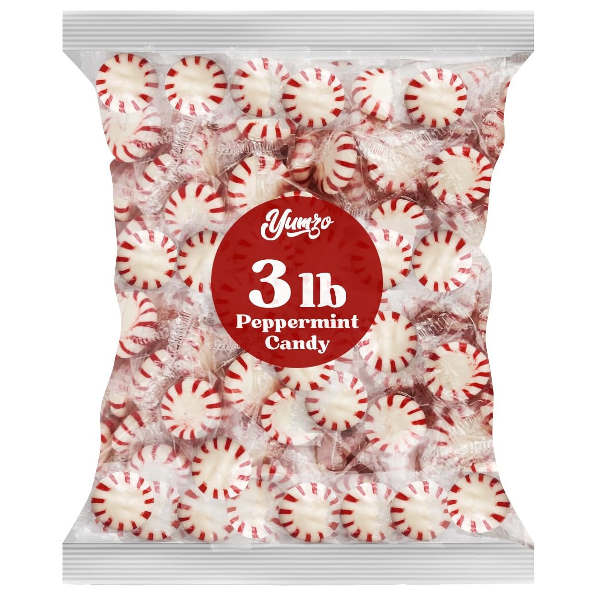 Yumzo Starlight Peppermints Individually Wrapped for On the Go Refreshment, Starlight Mints Hard Candy Individually Wrapped Office Candy Mints