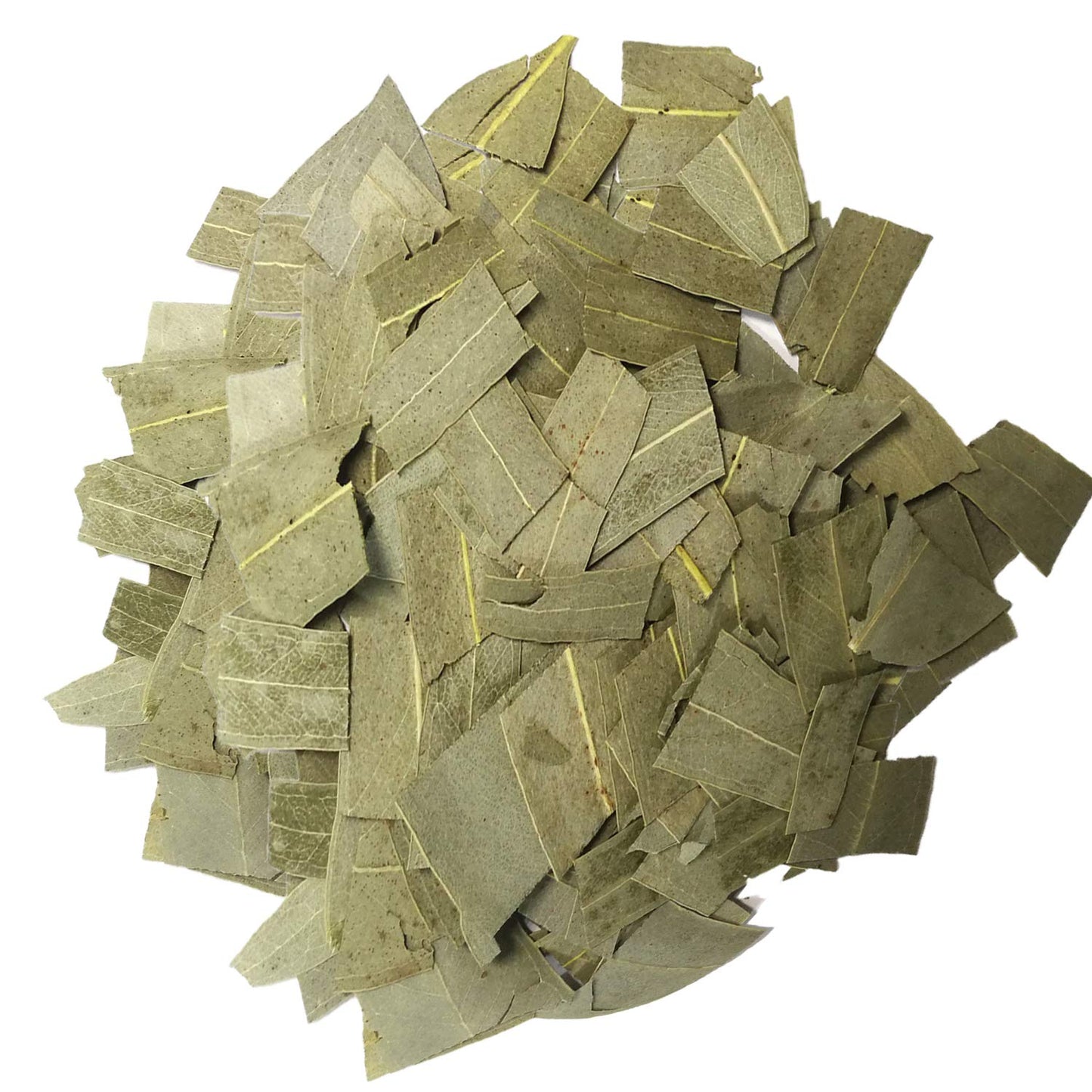 100% Natural Dried Eucalyptus Leaves, Eucalyptus Herbal Tea, Cut and Shifted, Bulk Bag (2 oz)