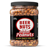 BEER NUTS | Original Sweet and Salty Peanuts. 41 oz. Jar