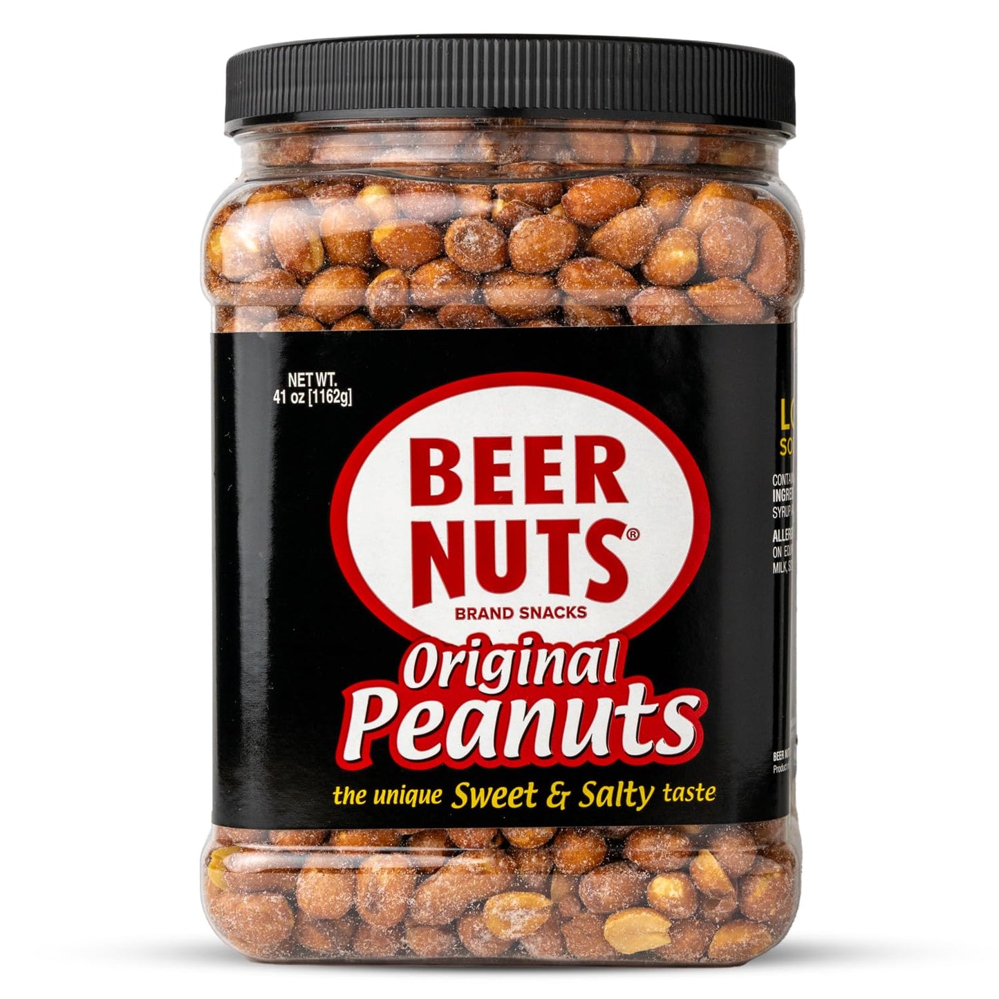 BEER NUTS | Original Sweet and Salty Peanuts. 41 oz. Jar