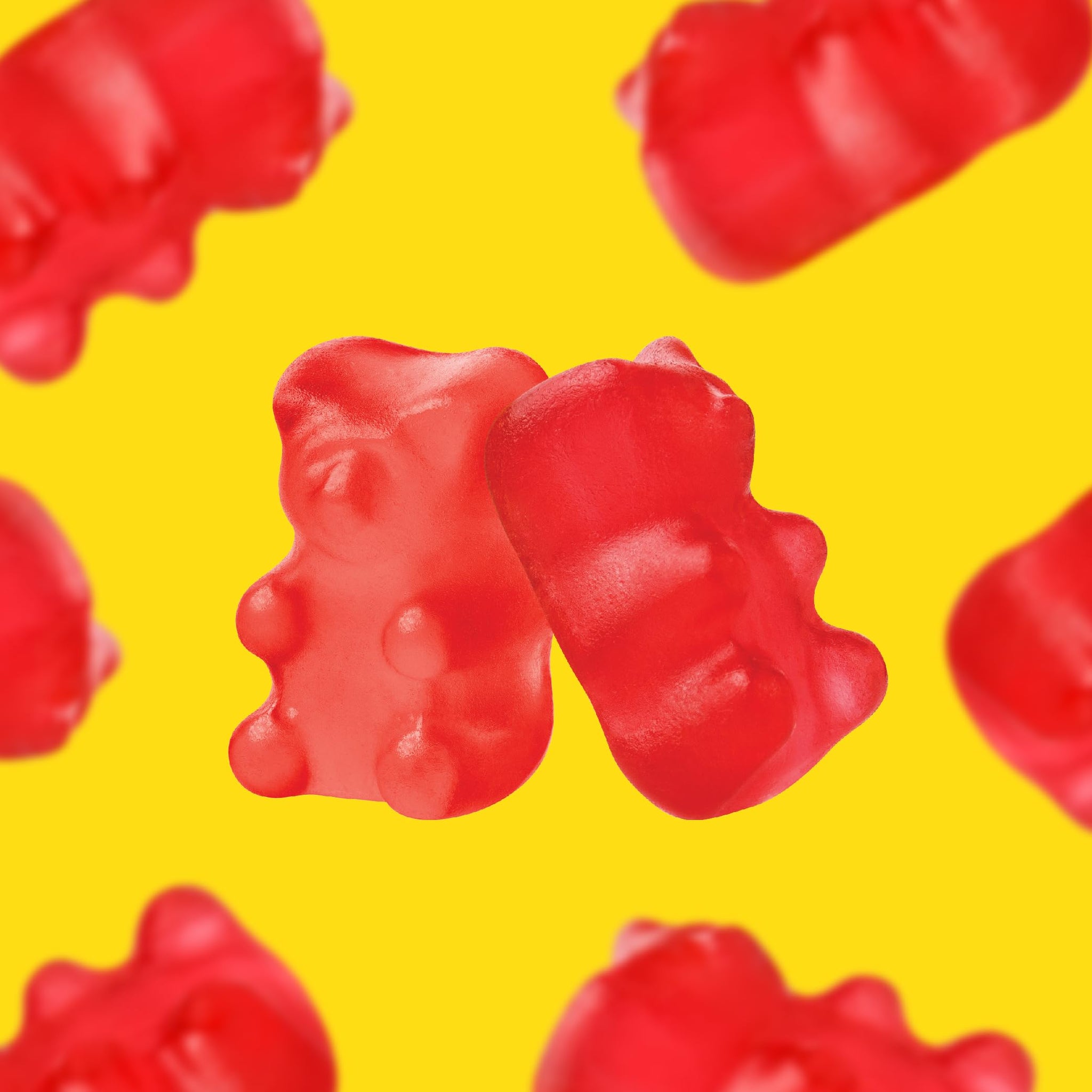 Cinnamon Bears Gummy Candy - 2 Pound Bag - Red Cinnamon Candy with Bold Heat - Chewy Candy for Spicy Gummi Bears Fans - Gelatin Free Gummies
