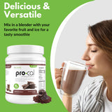Pro-Cal Chocolate Meal Replacement Powder - High Protein, Low Calorie Shake & Pudding Mix - Low-Carb, Gluten Free - Breakfast Boost - Delicious & Easy