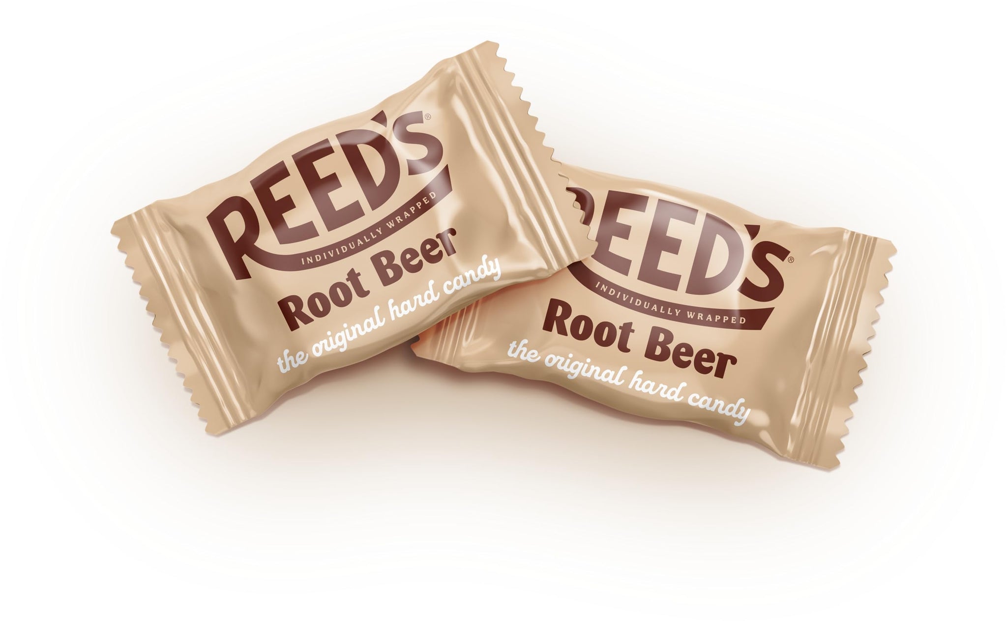 Reed’s Individually Wrapped Root Beer Candy | Traditional Root Beer Hard Candy | Creamy Root Beer Flavored Old-Fashioned Reed’s Candy Brought To You
