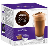 Nestle 'Mocha' for Dolce Gusto Coffee Capsules 16 Capsules (8 Servings)