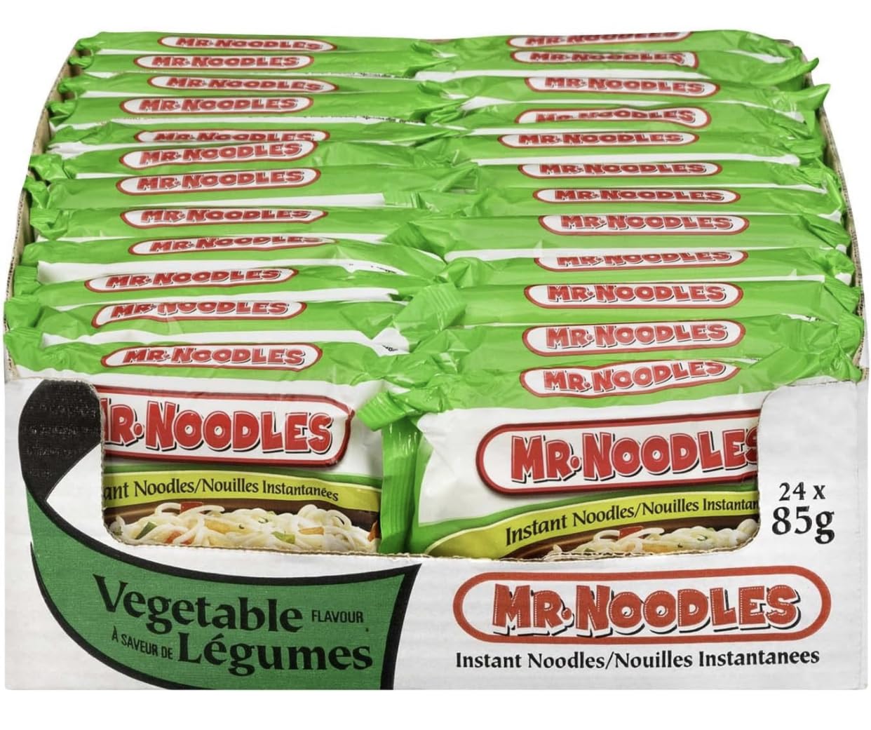 mr. noodles Vegetable Flavor Instant Noodles pack of 24