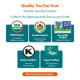 BLUE GREEN ORGANICS Raw Blue Agave Syrup - 176 oz Bulk Size - Natural Low Glycemic Sweetener for Coffee, Baking & Cooking, Organic, Vegan, Non-GMO
