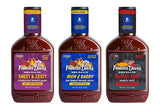 Famous Dave's BBQ Variety Pack With Devil's Spit, Sweet & Zesty and Rich & Sassy, Grill, Smoke, Bake, 20 Ounce 3-Pack