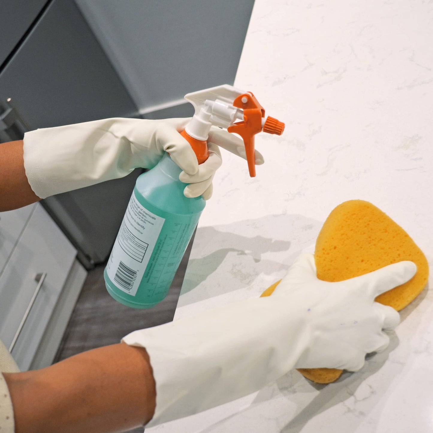 Big Time Products 12613-26 Large Reusable Premium Latex Free Gloves