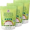 52USA Glutinous Rice Flour 48 Ounce (Basic), 1 Pound (Pack of 3), Rice Flour for Baking or Cooking, Product of THAILAND, All Natural White Rice Flour