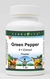 Green Pepper 4:1 Powder (1 oz, ZIN: 521815) - 3 Pack